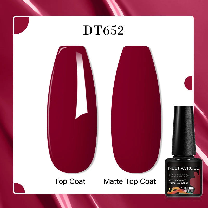 MEET ACROSS 7ml Porcelain White Cat Eye Gel Polish Holographic Glitter Magnetic Galactic Effect Gel Nail Polish Soak Off UV Gel