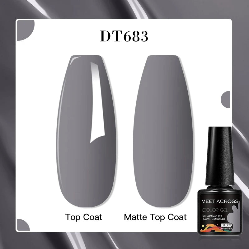 MEET ACROSS 7ml Porcelain White Cat Eye Gel Polish Holographic Glitter Magnetic Galactic Effect Gel Nail Polish Soak Off UV Gel