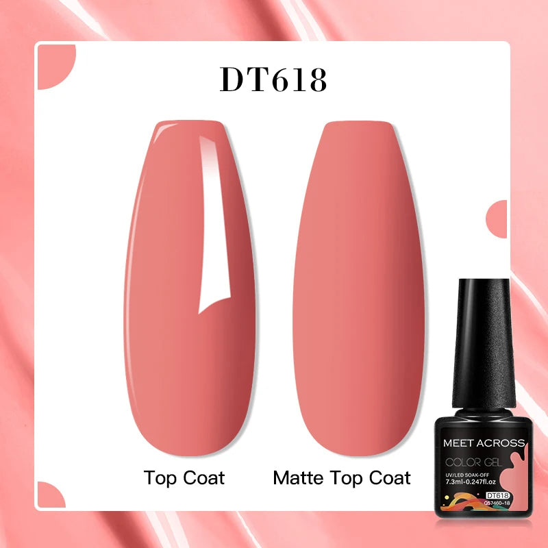 MEET ACROSS 7ml Porcelain White Cat Eye Gel Polish Holographic Glitter Magnetic Galactic Effect Gel Nail Polish Soak Off UV Gel